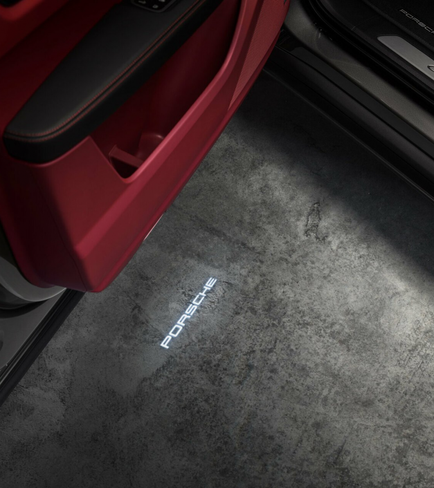 Gaismas diožu Porsche logotipa projektors