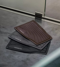 Grīdas paklājiņi dažādiem laika apstākļiem - Taycan (J1), melnā (Black) krāsā