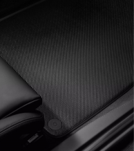 Oglekļa šķiedras paklājiņi ar ādas apmali, divi gab. - 911 (991 & 991 II)