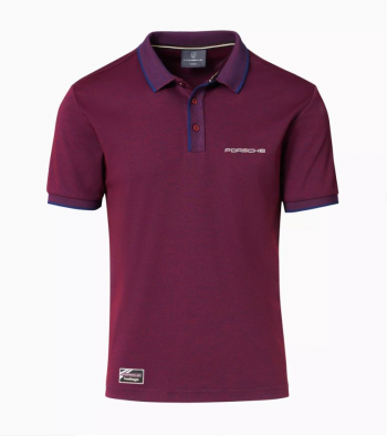 HERITAGE kolekcija - vīriešu polo krekls, bordo