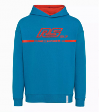 RS 2.7 kolekcija - vīriešu džemperis ar kapuci, zils