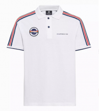 RS 2.7 kolekcija - vīriešu polo krekls "Racing", balts