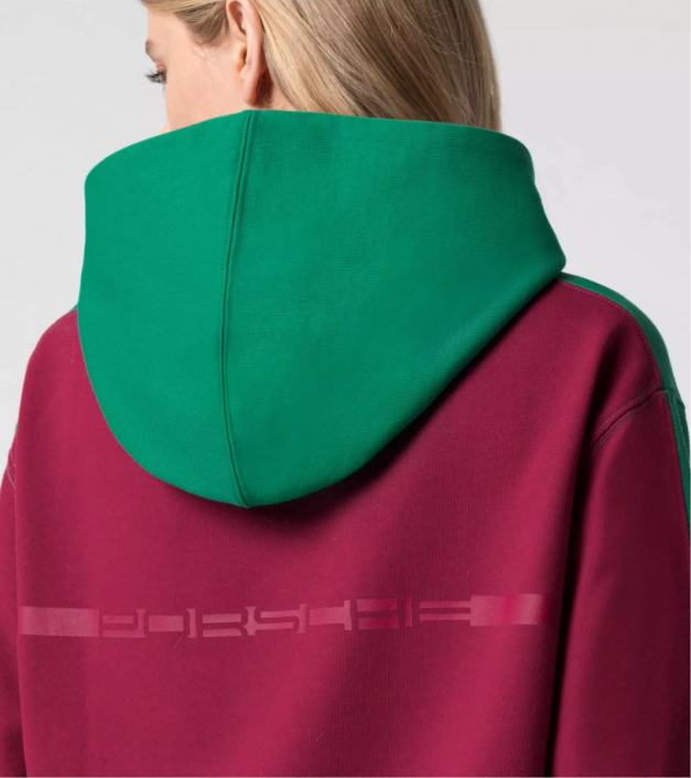 RS 2.7 kolekcija - sieviešu džemperis ar kapuci, zaļš