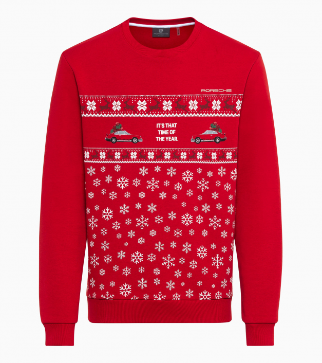 Z-svētku džemperis sarkans
