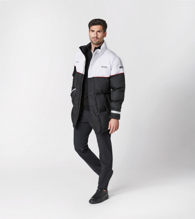 Motorsport kolekcijas, polsterēts ziemas mētelis