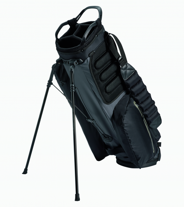 Golfa soma, melna, pelēka