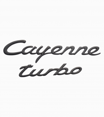 Magnētu burtu komplekts ar 2 Cayenne + Turbo