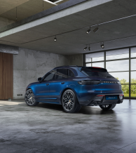 LED aizmugurējie lukturi, ieskaitot gaismas paneli, aptumšoti, sudraba burti, Macan III