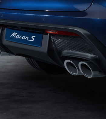 Sporta izpūtēja uzgaļi, sudraba  Macan