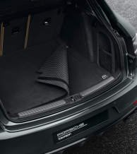 Divpusējs bagāžas nodalījuma paklājs ar nubuka apdari Macan III