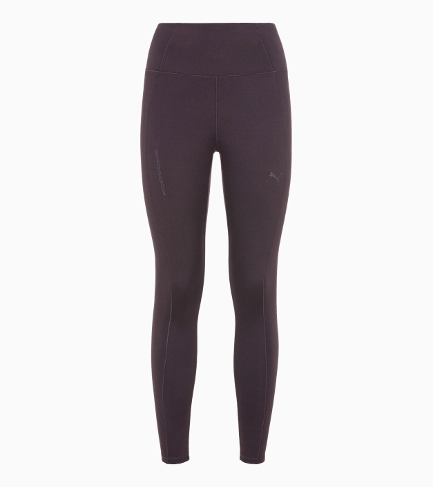 7/8 sporta legingi sievietēm tumši violetā krāsā