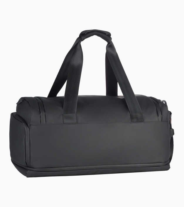 Pilsētas ceļojumu soma, duffle tipa, melnā krāsā