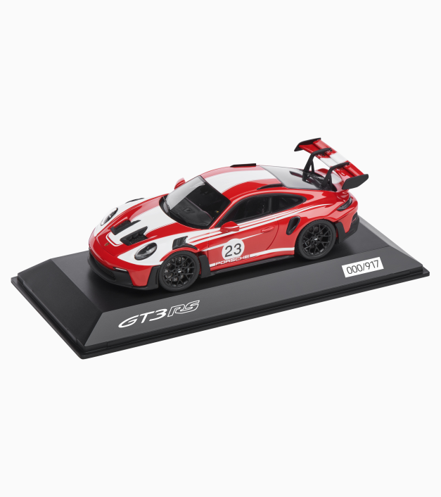 911 GT3 RS 992 Salzburg, red, red/white, black, 1:43
