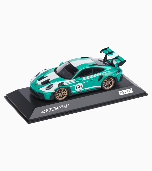 911 GT3 RS 992 Salzburg, green, green/white, black, 1:43