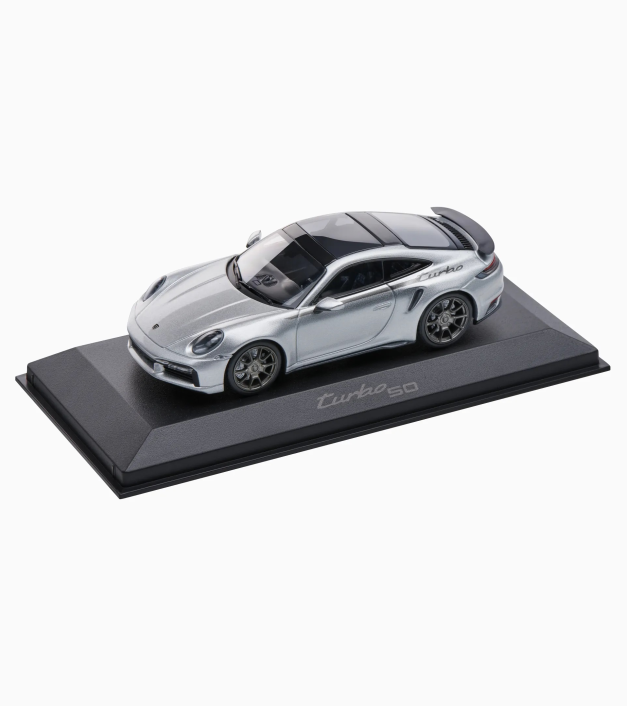 911 Turbo 50Y 992, GT-slb, blk, 1:43
