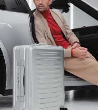 Trolley Aluminium Silver koferis