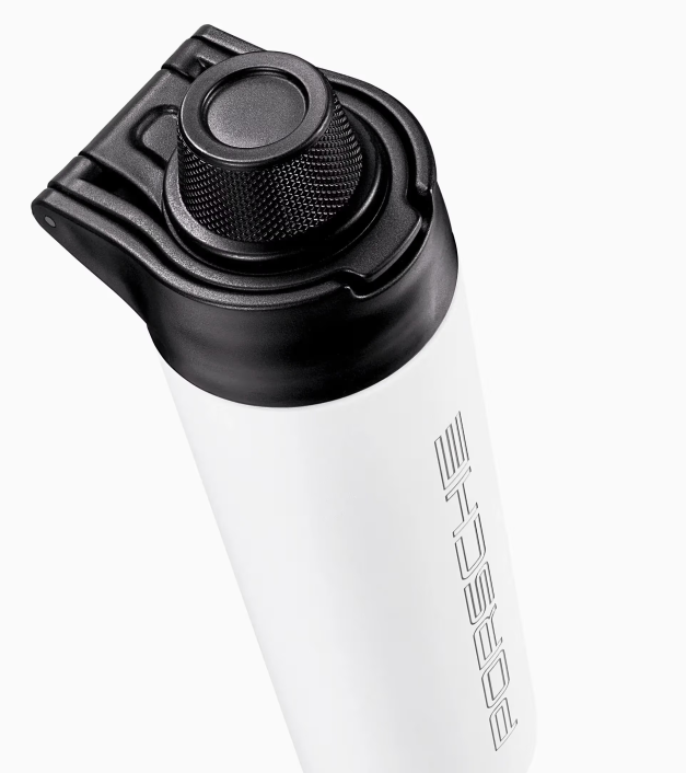 Dzeramā pudele, balta