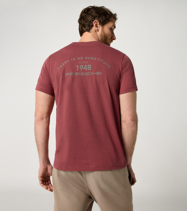 Porsche There is no Substitute T-krekls bordo
