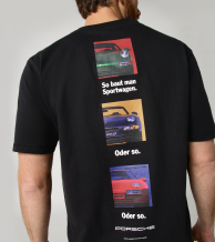 Porsche Fanwear Retro T-Krekls Unisex