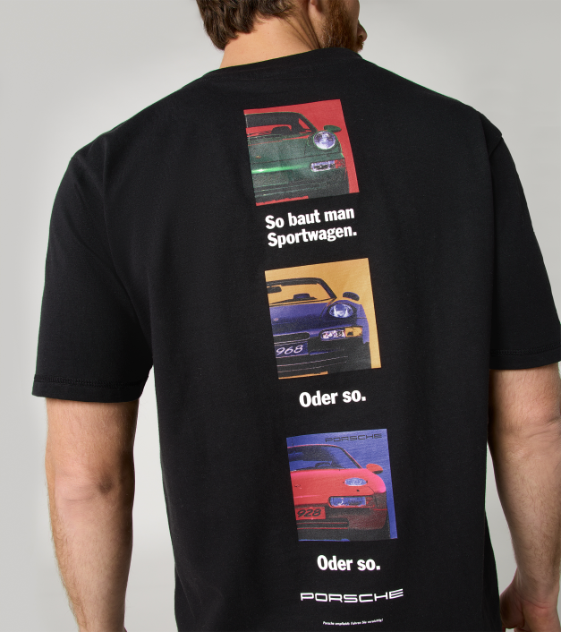 Porsche Fanwear Retro T-Krekls Unisex